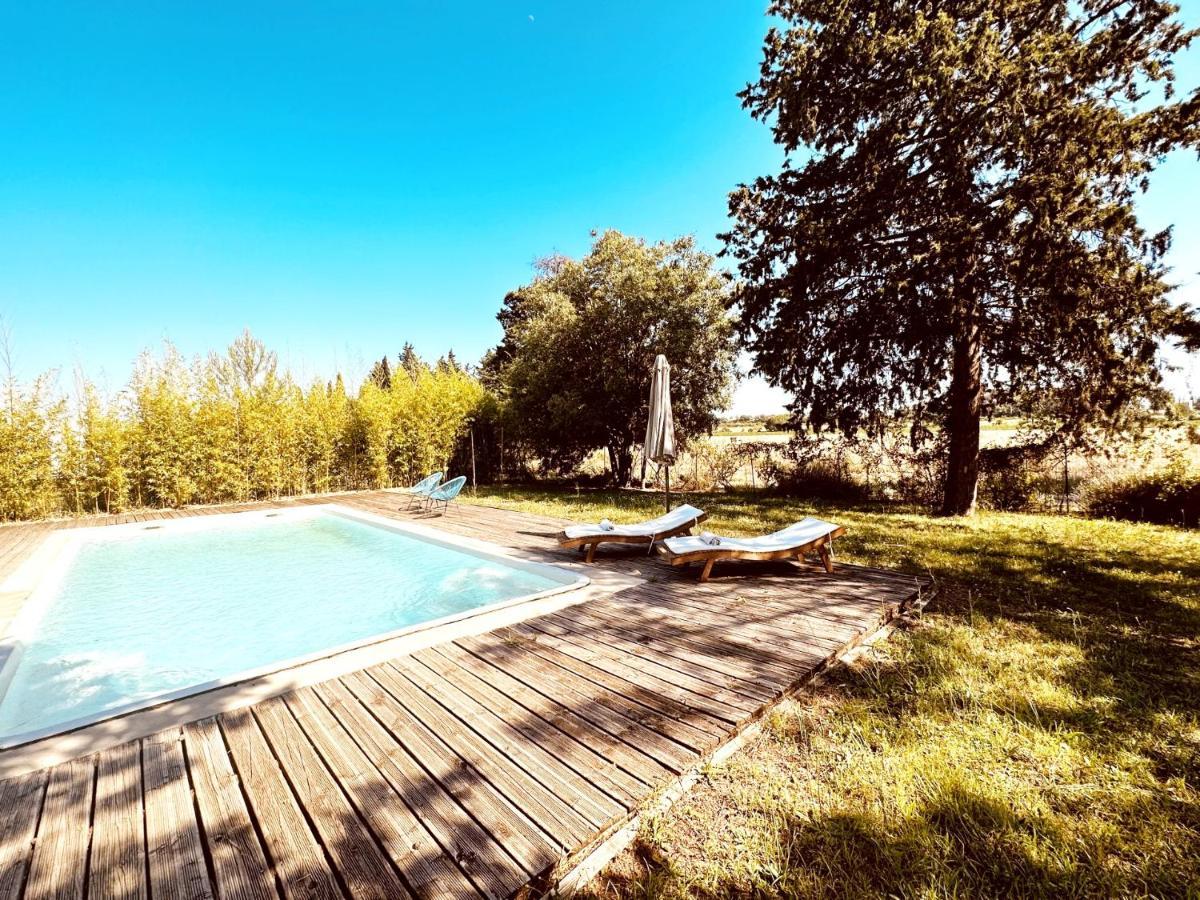 Magnifique Loft - Piscine - Tennis - Babyfoot Nimes Exterior foto