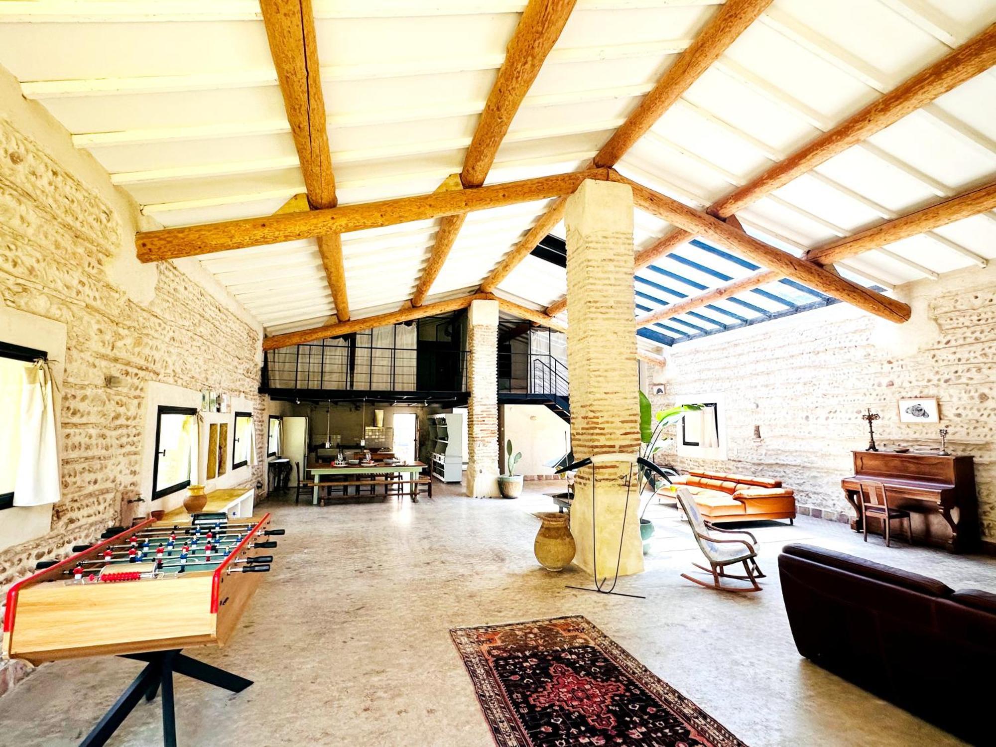 Magnifique Loft - Piscine - Tennis - Babyfoot Nimes Exterior foto