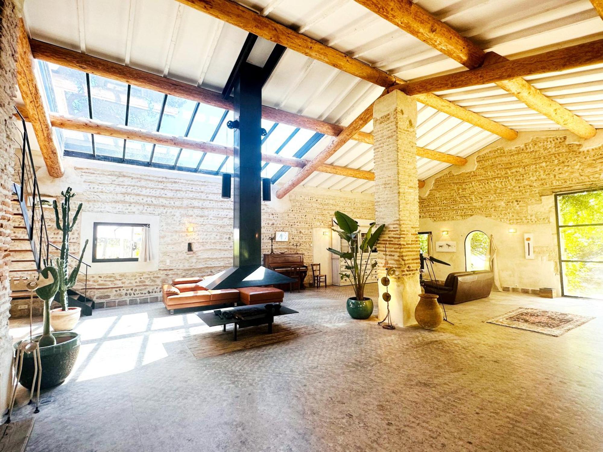 Magnifique Loft - Piscine - Tennis - Babyfoot Nimes Exterior foto